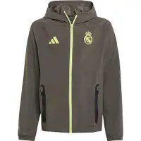 Adidas Real Madrid Träningsjacka Tiro 25 Competition Vis Tech Travel - Verktygsgrå/Halvfryst gul Barn - , storlek 116 cm