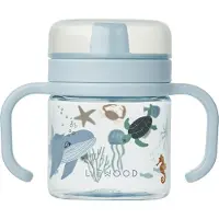 Liewood Mugg m. Pip - Kylo - 280 ml - Sea Varelse/Sandy - - One Size - Mugg