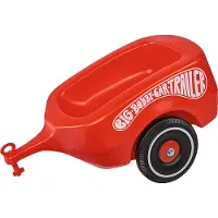 BIG Bobby Car Trailer - Röd - - One Size - Bil