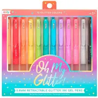Ooly Glittergelpennor Oh My Glitter 12 färger