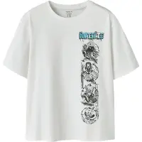 Name it T-shirt 'NKMMod Fortnite' blå / svart / vit