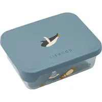 Liewood Snackbox - Ako - 350 ml - Arctic Sea/Ocean Se - - One Size - Matlåda