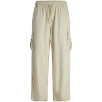 Jack & Jones Byxor - Lin - JpstBill - Cargo - Summer Sand - - 8 år (128) - Byxor - Bomull