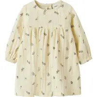 Name it Klänning - Muslin - NbfDorthea - Pear Sorbet - - 1 år (80) - Klänning