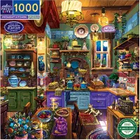 Eeboo Pussel - 1000 Delar - Midnight Kök - - One Size - Pussel