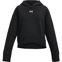 Under Armour Sport sweatshirt 'Rival' svart / vit