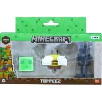Minecraft Figurer - 3D - 6 cm - 3-pack - Blandat - - One Size - Leksaksfigur