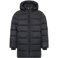 Didriksons Vadderad jacka - Scoria K Parka - Svart - - 130 - Dunjacka