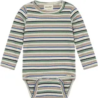 Minymo Body l/ä - Rib - Lily Pad - - 68 - Body L/Ä