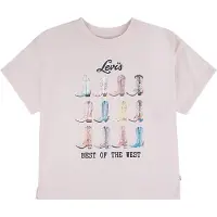 Levi's T-shirt 'LVG BOOTS OVERSIZED SS TEE T-SHIRT' rosa