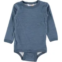 Joha Body l/ä - Ull/Bambu - Blå - - 50 - Body L/Ä