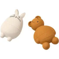 Liewood Badleksaker - Silikon - Duncan - Sandy/Mustard Mix - - One Size - Badleksaker