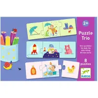 Djeco Pussel - 8x3 - My Dagligen Life - - One Size - Pussel