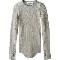 Molo Tröja - Rib - Rochelle - Grey Melange - - 9-10 år (134-140) - Tröja