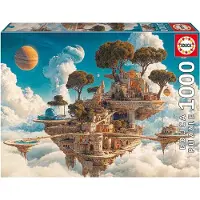 Educa Pussel - 1000 Delar - Kingdom Av Clouds - - One Size - Pussel
