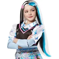 Monster High Maskeradkläder - Monster High Frankie Stein Paryk - - One Size - Maskeradkläder