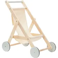 Kids Concept Sulky - Natur - - One Size - Dockvagn