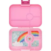 Yumbox Matlåda m. 4 fack - Bento Tapas - 993 ml - Capri Rosa/Rai - - One Size - Matlåda