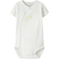 Name it Omlottbody k/ä - NbfVubie - Cloud Dansare/Daisy - - 74 - Body K/Ä