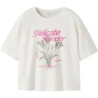 Name it T-shirt - NkfVeen - Cloud Dansare/Blommor - - 6 år (116) - T-shirt