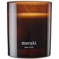Meraki Scented Candle - Dark Wood 200 g