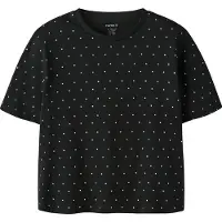 Name it T-shirt - NkfRuaja - Svart - - 9-10 år (134-140) - T-shirt