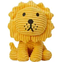 Bon Ton Toys Gosedjur - 17 cm - Lejon ECO Corduroy - Gul - - One Size - Gosedjur