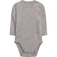 Hust and Claire Body l/ä - Buller - Bambu - Grå Melerad - - 56 - Body L/Ä