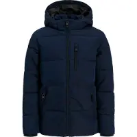 Jack & Jones Vadderad jacka - JjEowen - Sky Captain/Solid - - 12 år (152) - Dunjacka