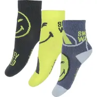 Adidas Strumpor - Smiley - Kol/Protein/Byello - - 25/27 - Strumpor