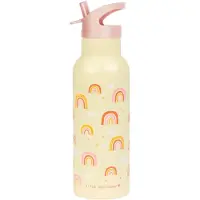 A Little Lovely Company Termosflaska - 500 ml - Regnbågar - - One Size - Termosflaska
