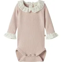 Lil´ Atelier Lil' Atelier Body l/ä - NbfTrine - Slim - Peach Piska - - 74 - Body L/Ä