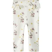 Lil’ Atelier Leggings 'NBFGavo' ljusgul / oliv / mauve / off-white
