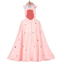 Souza Maskeradkläder - Kappa - Unicorn - Rosa - - 4-8 år - Maskeradkläder