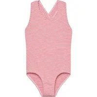 Color Kids Baddräkt - Rosa Lemonad m. Ränder - - 2 år (92) - Badkläder