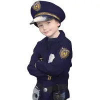 Great Pretenders Maskeradkläder - Police Officer - - 3-4 år (98-104) - Maskeradkläder