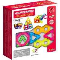 Magformers Magnetset - 14 Delar - Challenger - - One Size - Magnetiska leksaker