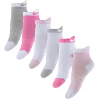 Nike Strumpor - 6-pack - Magi Flamingo - - 16/17 - Strumpor
