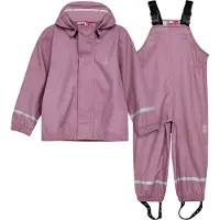 Lego Wear Regnkläder m. Hängslen - PU - LWJivan 200 - Rosa - - 1 år (80) - Regnkläder