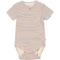 Konges Sløjd Body k/ä - Stripe Tricolor Petit - - 2 år (92) - Body K/Ä