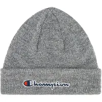 Champion Mössa - Stickad - Teen - Dubbel - Gråmelerad - - One Size - Mössa