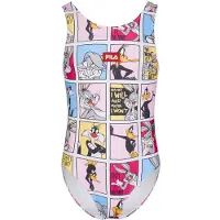 FILA Baddräkt - Lebork - Lilac Sachet m. Looney Tunes - - 1½-2 år (86-92) - Badkläder