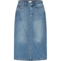 Grunt Kjol - Denim - Elisa - Blue Vintage - - 10 år (140) - Kjol