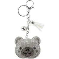 By Stær Nyckelring - Pimpsten - Silver - - One Size - Nyckelring