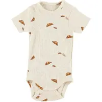 VACVAC Body k/ä - Kurt - Mini Croissant - Beige - - 56/62 - Body K/Ä