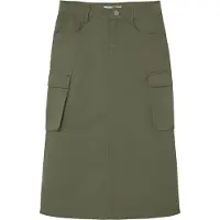 Name it Kjol - NkfLuna - Deep Lichen Green - - 8 år (128) - Kjol