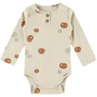 VACVAC Body l/ä - Rib - Billie - Kringla Pop - - 1-1½ år (80-86) - Body L/Ä