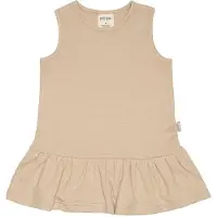 Petit Piao Klänning - Våffla - Dark Sand - - 5 år (110) - Klänning