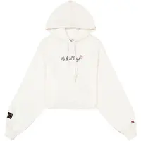 Champion Fashion Hoodie - Crop - Vit - - L - Large - Hoodie