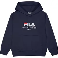 FILA Hoodie - Benna - Black Iris m. Logo - - 1½-2 år (86-92) - Hoodie